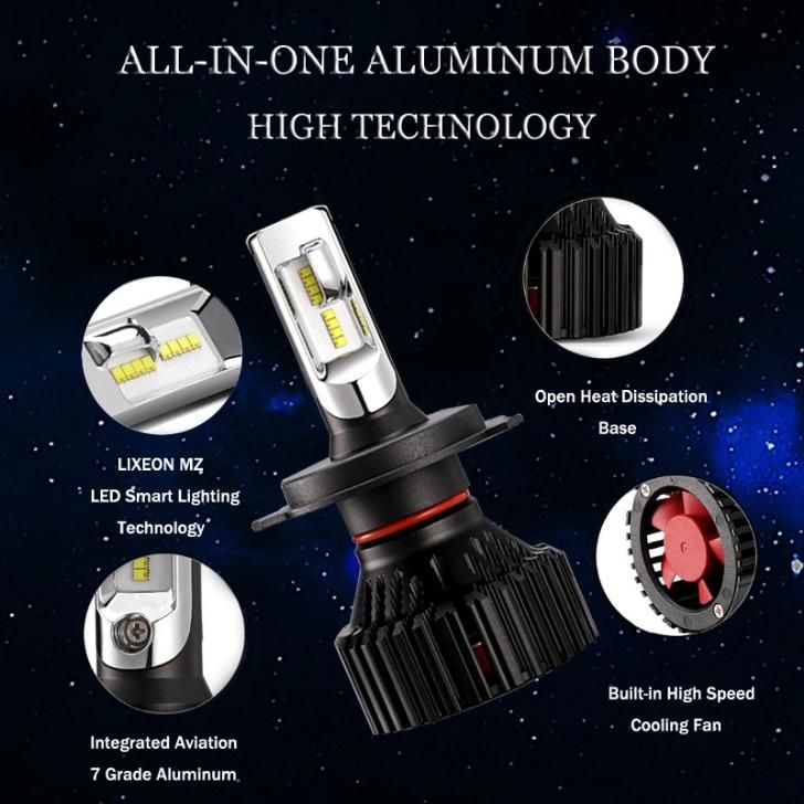T8 C6 S2 LED Headlight 9005 9006 H4 H7 H8 H11 Car Motorcycle LED Headlight Car LED 8000lm