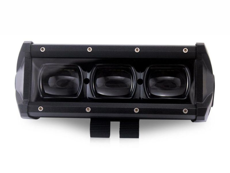 LED Light Bar 6D 240W 10W Each Convex Lens CREE LED Single Row Projector Offroad Driving Bar Light for Motorcycle SUV Truck