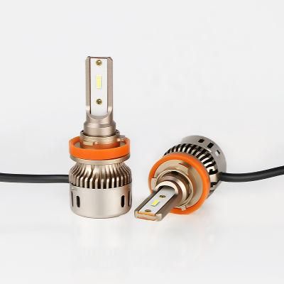 Hot Selling COB Chip H11 Bombilla LED Vehiculo Auto LED Headlight Light Bulbs for Vehicle