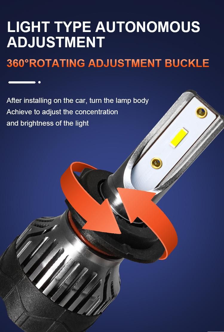 K5 Black Csp Bright High Low Beam High Power Auto Fog Light 12000lm LED Car Light 3000K 4300K 6000K H7 LED H4 H11 Auto LED LED Headlights