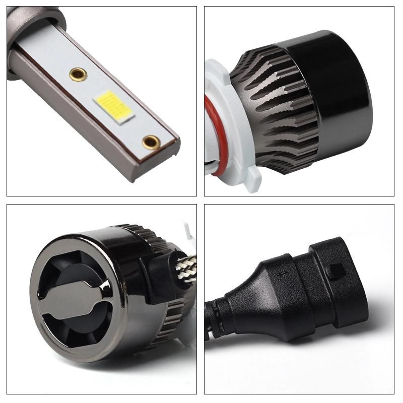2PCS 6000K H7 LED H4 H1 H8 Hb4 H11 H3 Hb3 LED Canbus 9005 9006 H13 H9 9004 9007 Car Headlight Bulbs 72W 8000lm 12V LED Light