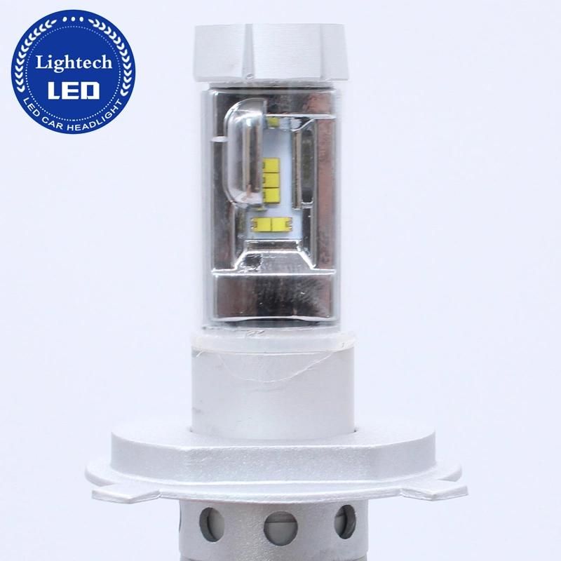 Car Accessories Fanless 50W 6000lm X3 LED Headlights H11 Hb3 Hb4 9005 9006 202 H4 H13 9004 9007 H7