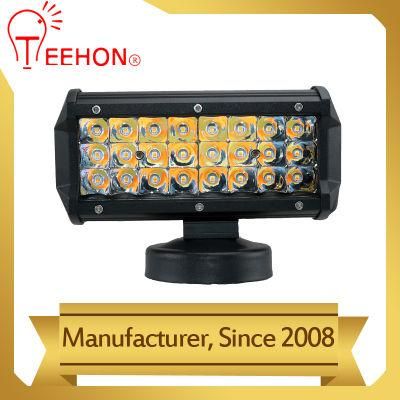 Dual-Color 72W Vehicle Strobe LED Flash Lightbar