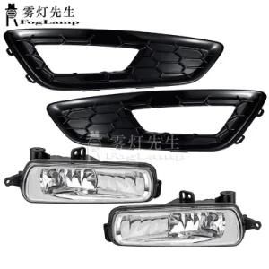 Car-Styling ABS Chrome Front Rear Fog Lamps Cover Trim for Ford Focus 2015 2016 2017
