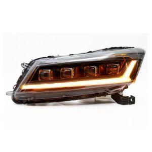 Auto Parts Car LED Light 4 Lens LED Auto Lamps LED Headlight for Honda 2008 Accord