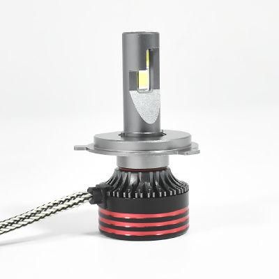 Conpex M8 PRO New 5000 Lumen H11 H4 LED Car Headlight Bulbs with Copper Tube Double Balls Fan