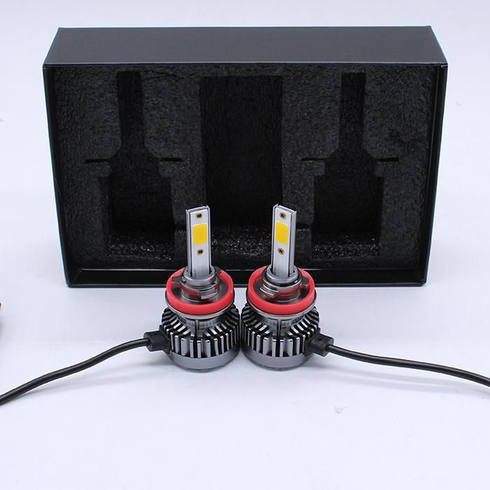 3000K H11 COB LED High Beam Car 80W 8000lm LED Headlight Conversion Kit for Car