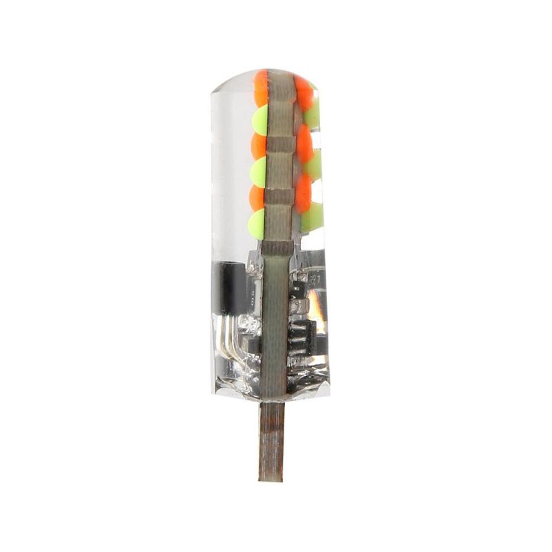 New 1 Pair T10 5050 Remote Control Car LED Bulb 6 SMD Multicolor RGB Side Light Bulbs BS CSL2020