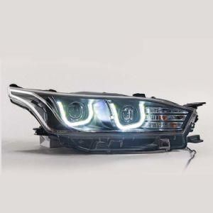 Car Parts Auto Light Bixenon Projector Lens LED Headlight for Toyota 2013 Yaris