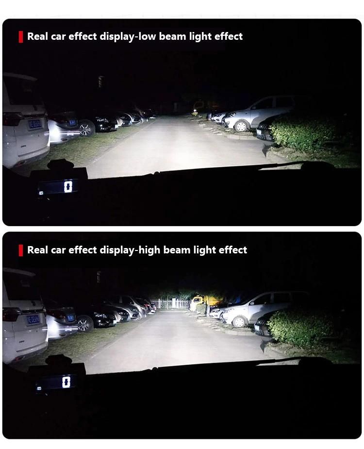 Wholesale 2PCS L1 LED Laser Fog Headlight Car Front Lights Bulb H8 H9 H11 H7 9005/06 26W 2600lm 3000m Meter Irradiation Distance Auto Lamps