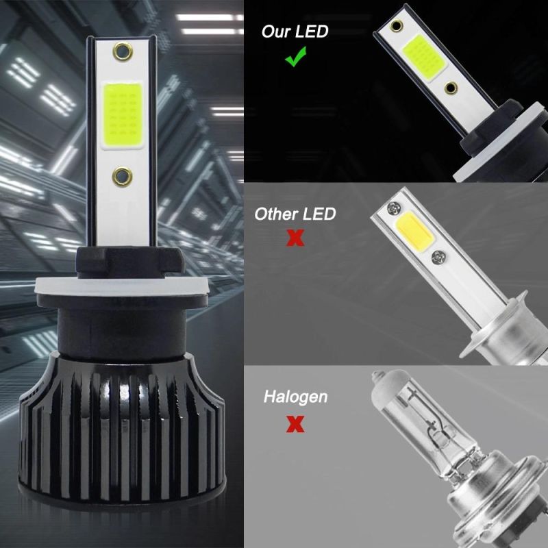 Powerful Super Bright LED LED Headlight 880 881 Auto Lamp Car Automobiles LED Head Lamp 12V 24V 8000K Blue Light