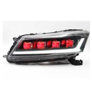Car Accessories Car Lamps Car LED 4 Lens Car LED Light Demon Eyes Automotive LED Headlight for Honda 2008 Accord