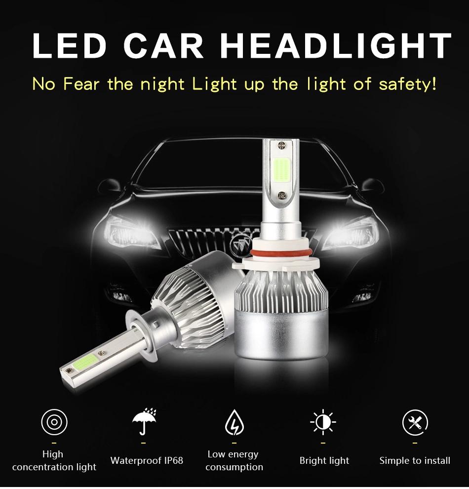 Hot Selling Auto LED Bulb H1h3h4h7h11 Auto Lamps 9005 9006 Car LED Headlight
