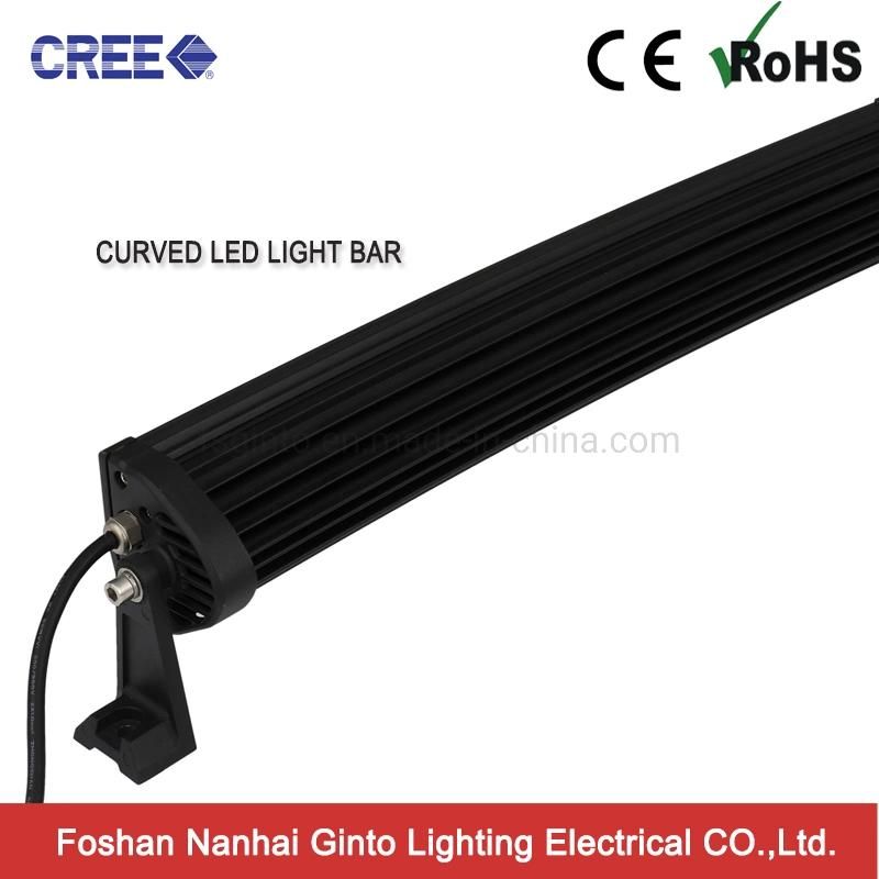 120W 180W 240W 288W 300W Curved CREE LED Light Bar for Car Turck