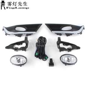 Fog Lights for Honda CRV Cr-V 2017 2018 LED Fog Lamp Halogen Fog Light Headlight Fog Lamps Cover Grill Wiring Harness Switch Kit