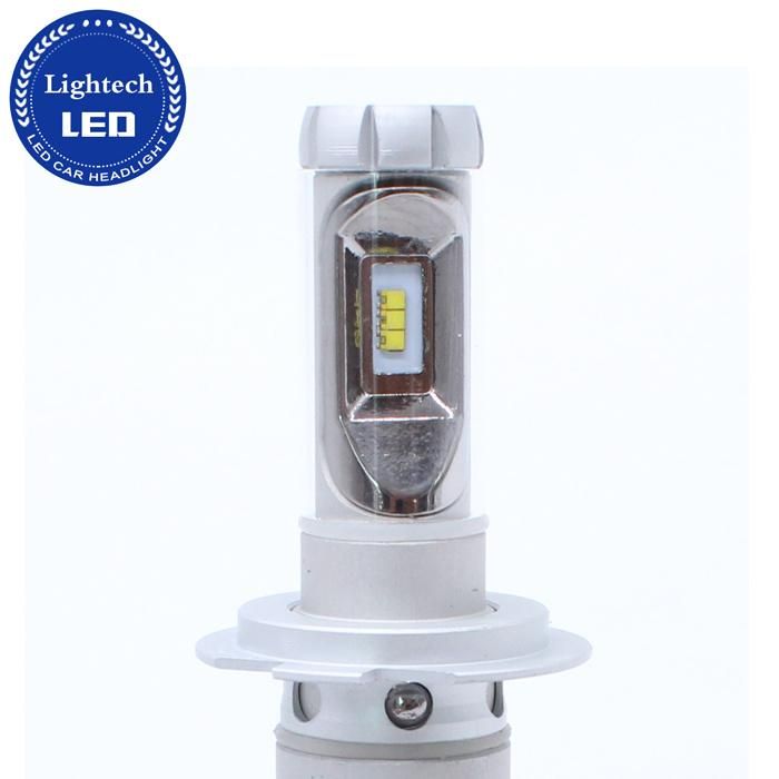 Factory Direct Sell Zes Chip 6500K 8000 Lumen H7 Headlight Bulbs LED X3 Automotive LED Headlight