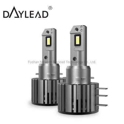 Newest Car Headlight Bulbs Manufacturer 40W 4000lm Aluminum Housing H15 Canbus LED Headlights