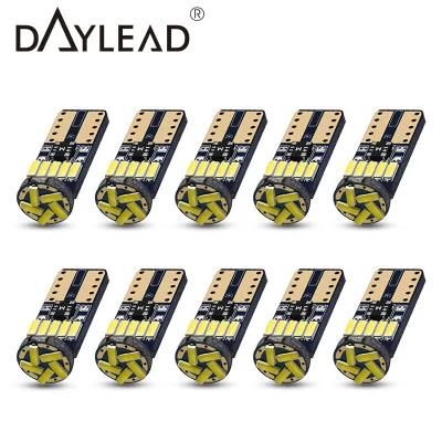 T10 4014 15SMD LED Chip Width Light Licence Plate Light Car Interior Light with Multi Color