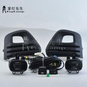 Front LED Fog Lamp Kit for Nissan Patrol 20-2021 Car Front Bumper LED Fog Light Assembly with LED 12V 12W I Wires Switch