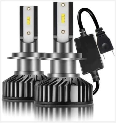 F2 C6 Manufacturer Wholesale H11 H4 H7 LED Car Headlight 8000lm 9005 9006 50W 6500K White Auto LED Light Bulb Lamp for Car Styling