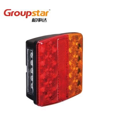 Manufacturer Adr E4 Rear Marine Submersible Indicator Stop Tail No Plate Reflector LED Trailer Lights 12V Car Light