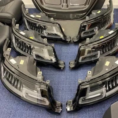 L405 Headlamp for Land Rover Range Rover Vogue 2013 - 2017 Update to 2018 - 2021 4 Lens 4 Eyes Spare Parts Facelift