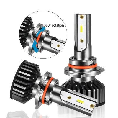 Super Bright High Low Beam 16000lm Mini H3 H1 H11 880 9005 9006 H13 Car LED Headlight Bulb H4 H7 LED, Auto H4 H7 F2 LED Headlight