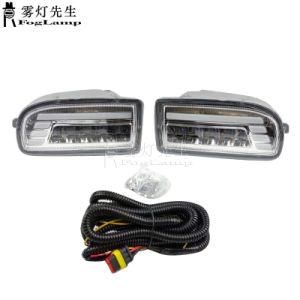 2PCS LED Front Fog Lamp Daytime Running Light for Toyota Land Cruiser 100 LC100 Fj100 1998-2007