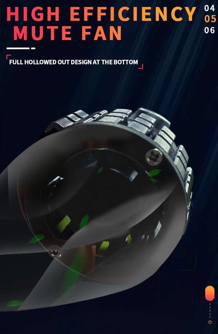 Super Bright High Power Auto Car V20 LED Headlight, 6500K H3 Canbus No Error Free LED Headlight Bulbs for Car
