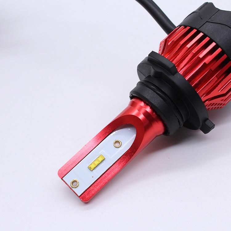 K5 Mini Csp Car LED Headlight 9005 9006 H1 H4 H7 H11 72W 8000lm LED Headlight