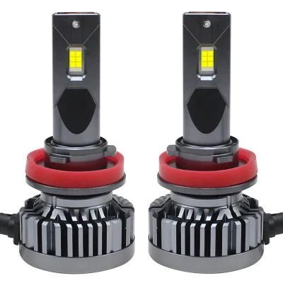 Lt G10 A9 Csp High Power 100W LED Headlight Bombillos H4 9008 Hb2 6000K Focos H4 LEDs with Copper Tube