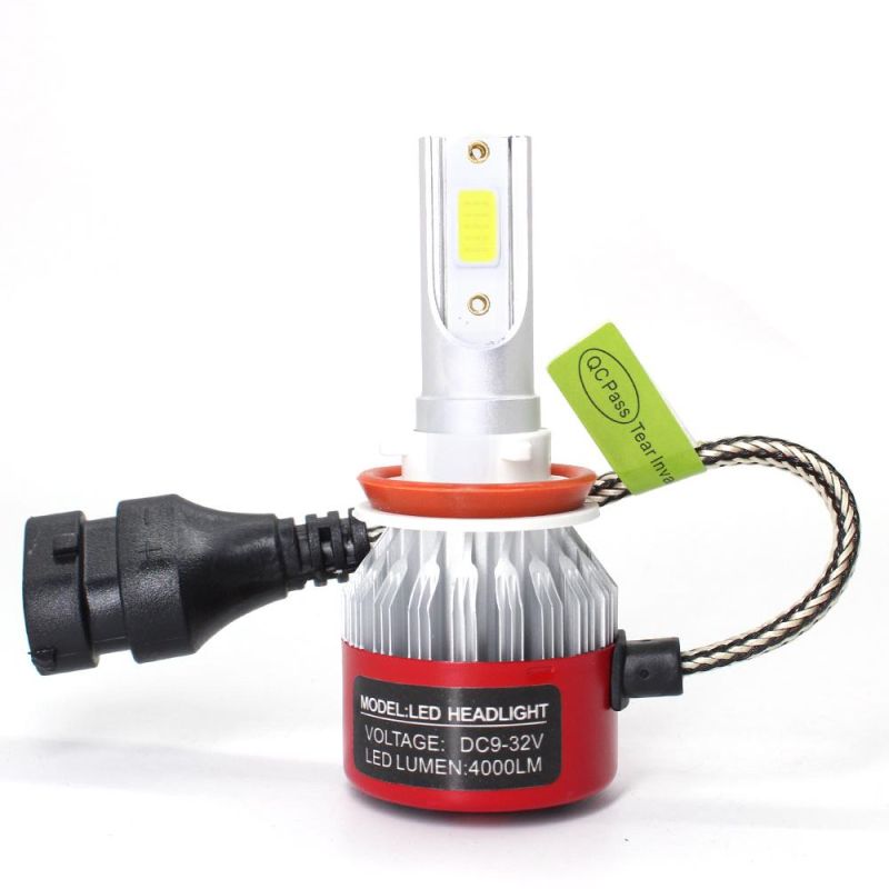 Factory Direct Sale General Style Automobiles & Motorcycles 36W 3800lm Withe Light C6 H4 LED Car Headlight for Car Light