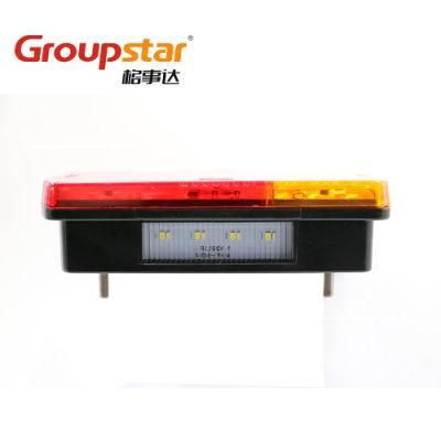 E4 Submersible Marine Boat Rear Indicator Stop Tail No Plate Reflector Truck Trailer Tail Lights LED Auto Lights