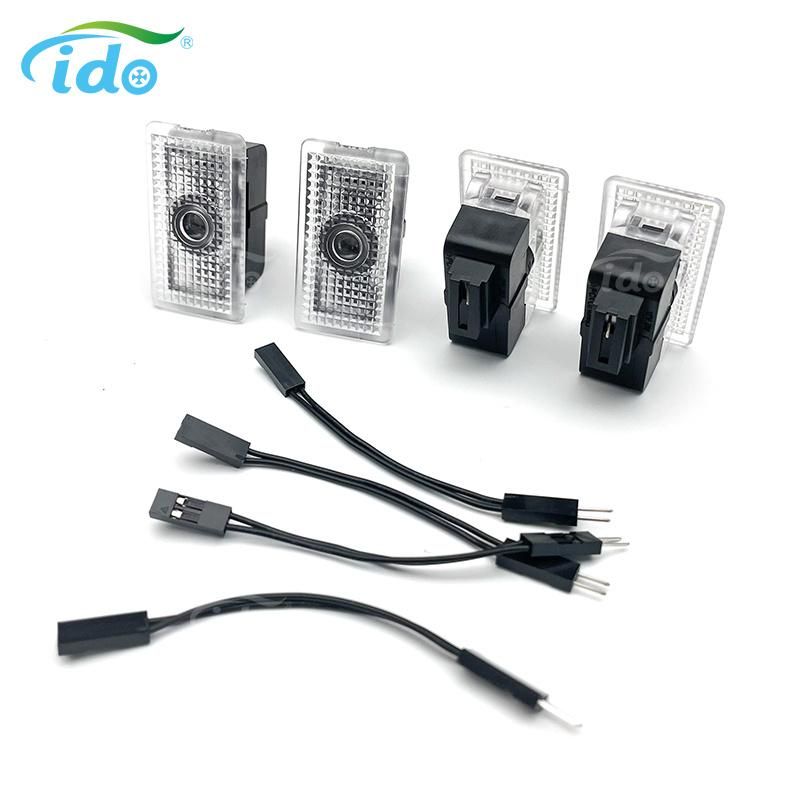 Car LED Door Logo Rechargeable Ghost Shadow Projector Welcome Light for Tesla