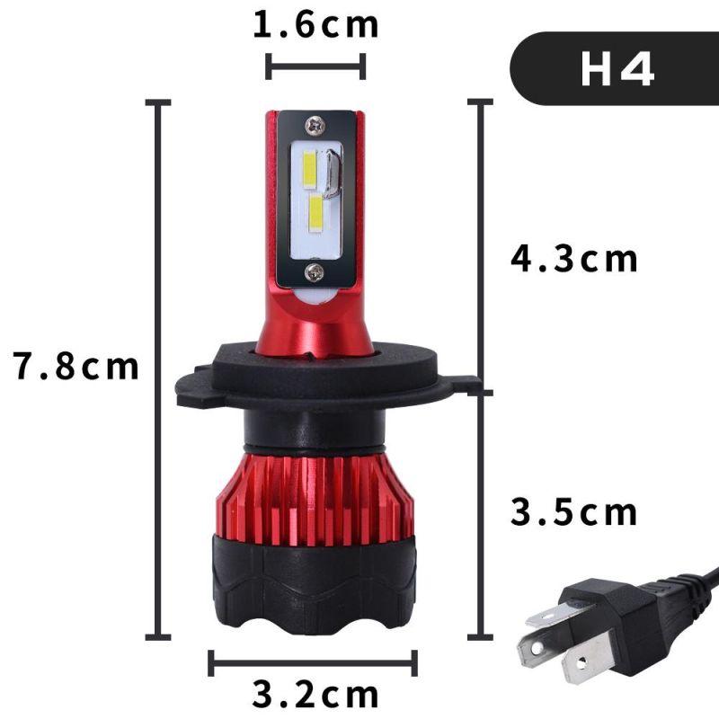 LED Light Bulb H1 H3 H4 H7 H11 9005 9006 Car LED Headlight