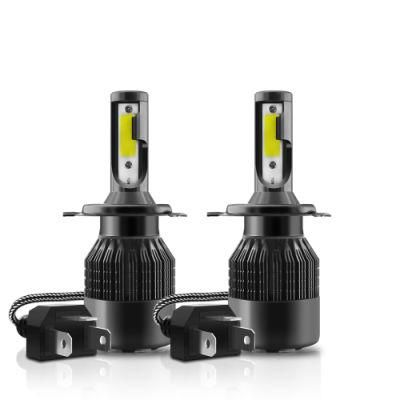Super Bright 2PCS 14400lm T2-H4 High Quality LED Car Headlight Bulb. H4 LED Headlight H4 LED Lamp 12V 24V Auto Lamps