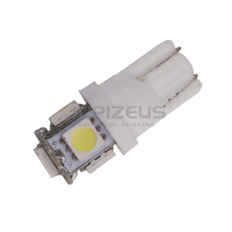 T10 194 168 5050 5 SMD LED Auto Bulb LED 7 Colors Available Super Bright Car Wedge Lamp Bulb