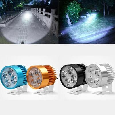 LED Motorcycle Light 4 LED Spotlight