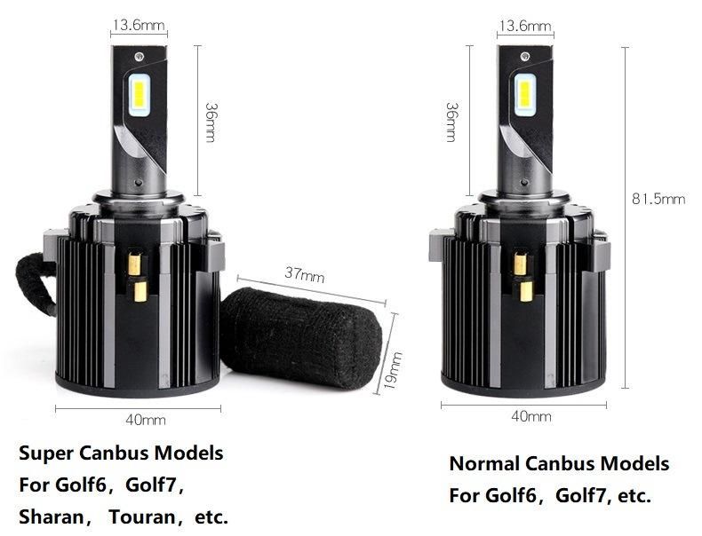 Golf 7 Special LED Car Headlight H7 High and Low Light Speed Integrated H4 6500 Super Bright