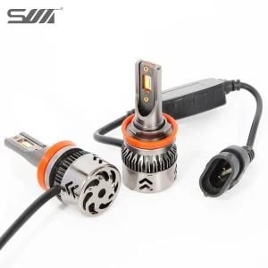 Long Operating Life 1600lm LED Headlight Bulbs with Ce Standard
