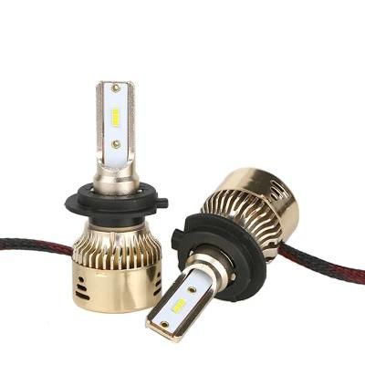 L8 Fanless Y6 Car LED Bulb 60W 4500lumen 9005 9006 H7 LED Motorcycle Lighting System Other Headlights