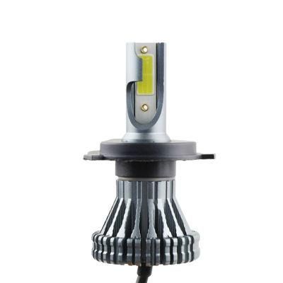 Super Bright Fanless Hb3 H7 Headlamp LED Bulb 2000lumen 9005 9006 Hb4 H4 H11 LED Headlight Car Kit