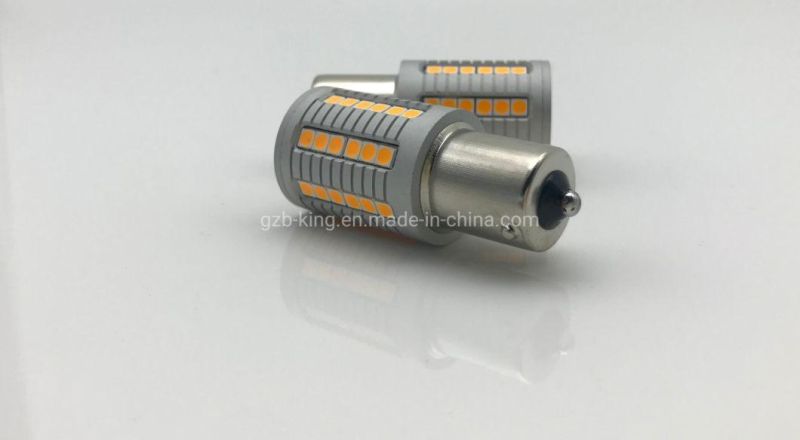 Canbus 28W Ba15s 1156 Amber LED Turn Signal Bulbs