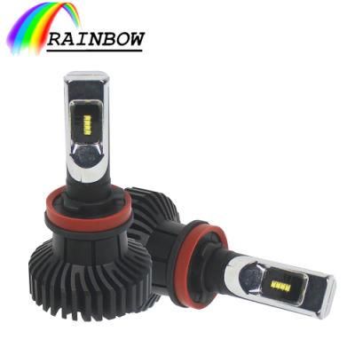4300K 110W H7 H4 LED Lamp Double Copper Tube 3000K LED Lights for Car H1 H11 Hb3 9005 Hb4 9006 LED Headlight Bulb