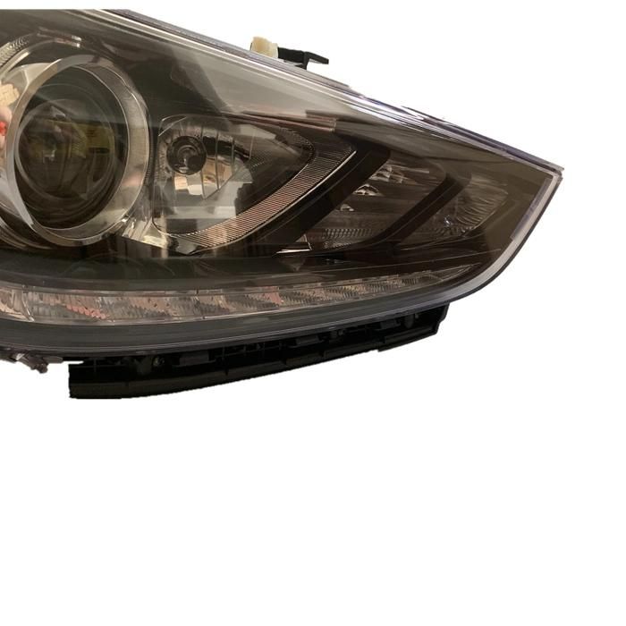 Auto LED Head Lamp for Hyundai Accent 2017 2018 2019 2020 Black 92101-H5000 92102-H5000 Headlight