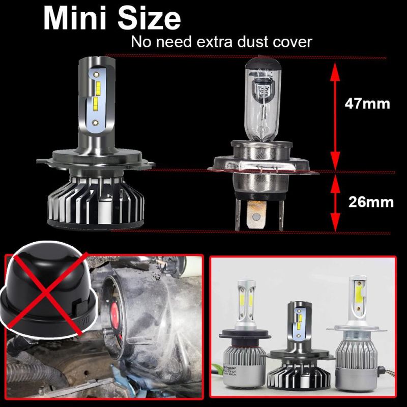 Factory Wholesale Auto Headlight F2 Csp H4 H11 9005 9006 9007 H13 Fog Light Bulb Auto Head Light for All Car