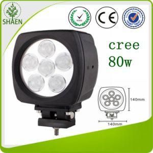 4500lum 80W CREE 6inch LED Work Light