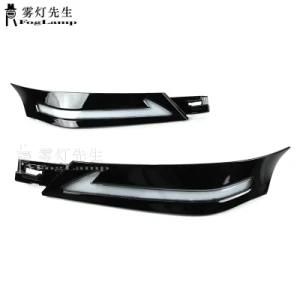 LED DRL for Toyota Alphard Vellfire H30 2015 2016 2017 2018 2019 2020 Daytime Running Light Fog Lamp W/ Dynamic Turn Signal